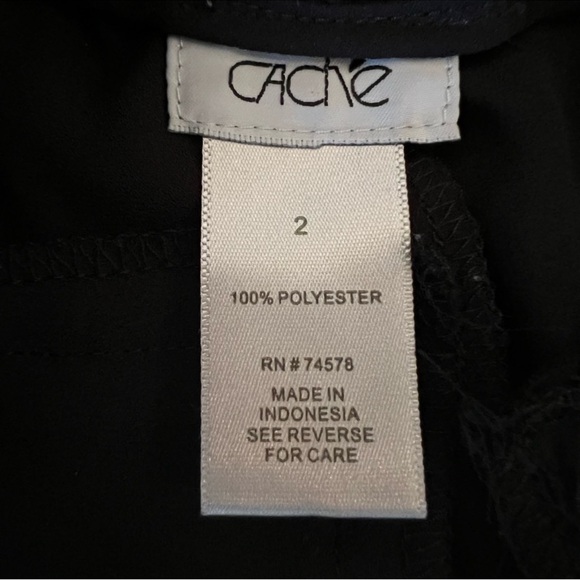 Cache Black Parachute Pants - Picture 9 of 9